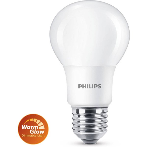 Philips E27 LED-Lampe WarmGlow 3,4 W matt, dimmbar