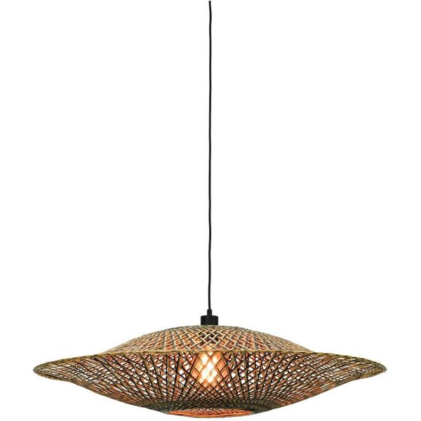 GOOD & MOJO Bali Hängeleuchte aus Bambus, Ø 87 cm