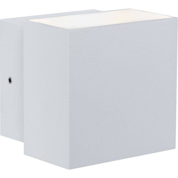 Paulmann Cybo LED-Außenwandleuchte, 2.700 K, 10x10 cm, weiß