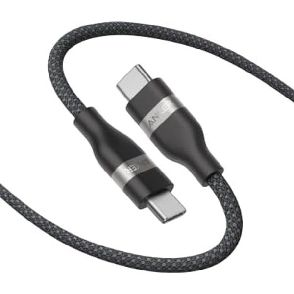 Anker Nano USB C to USB C Cable, 240W Fast Charging Cable (Black, 0.9m)
