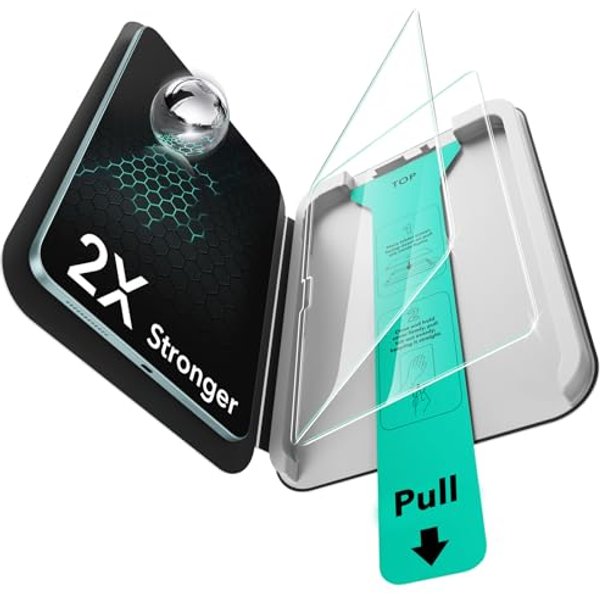 ESR 2 Pack Screen Protector for iPad Air 11 Inch M4/M3/M2, 9H Glass