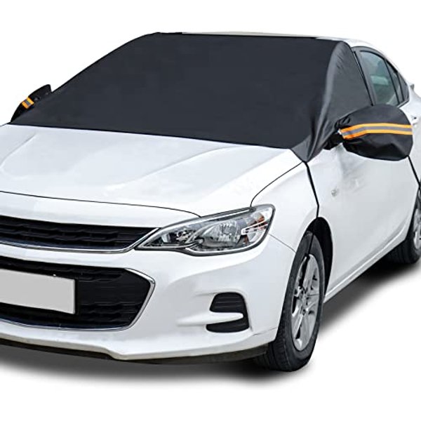 AstroAI Car Windshield Snow Cover, Car Snow Cover, Winter Windshield Cover