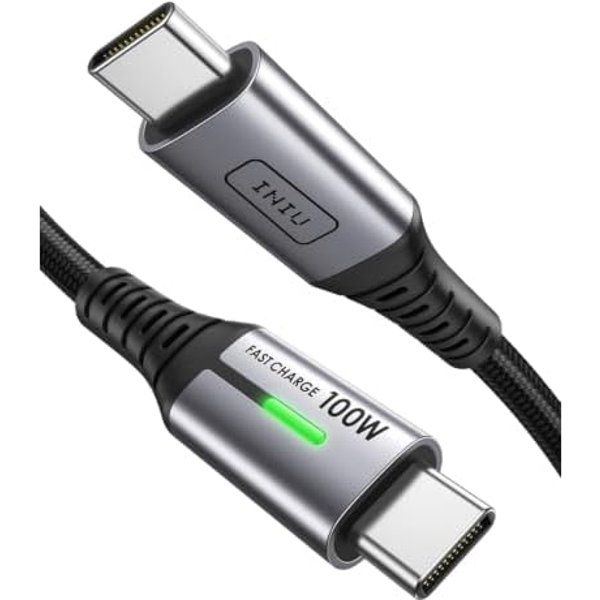 INIU USB C Cable, 3m 100W Fast Charging USB C to Type C Cable