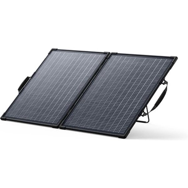 Anker SOLIX PS100, 100W Bifacial Portable Solar Panel, Foldable