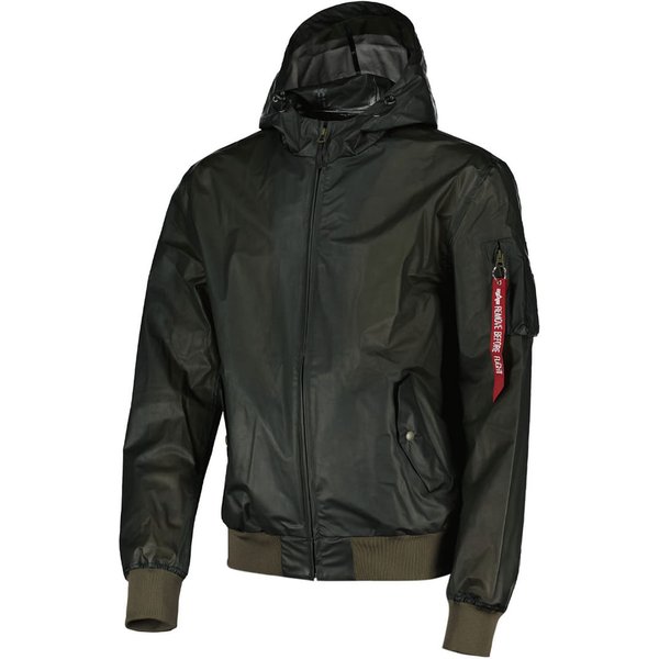 Uomo Alpha Industries Giacca Rainjacket C/capp