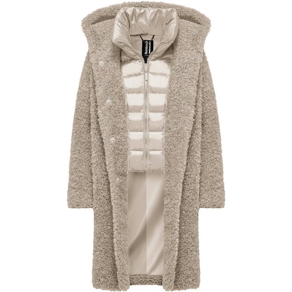 Donna Bomboogie Teddy Con Cappuccio Con Davantino Stacc Donna