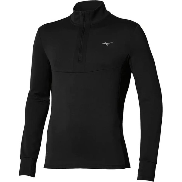 Running Mizuno Maglia Manica Lunga 1/2 Zip Warmlite