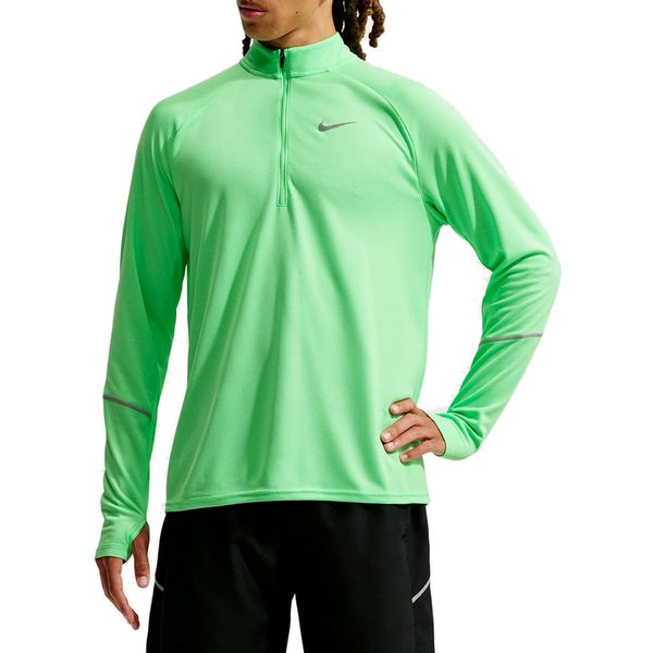Running Nike Maglia Manica Lunga 1/2 Zip Uv Miller