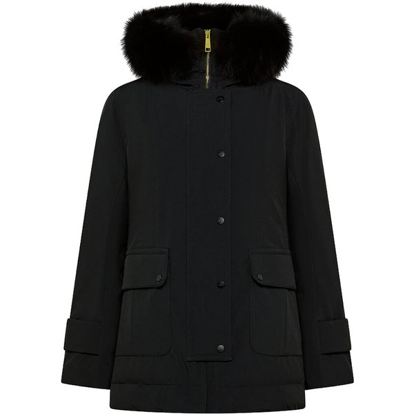 Donna Peuterey Parka Corto Buriram Fur Donna