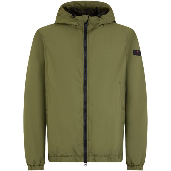 Uomo Peuterey Giacca Con Cappuccio Nylon Light Nigle