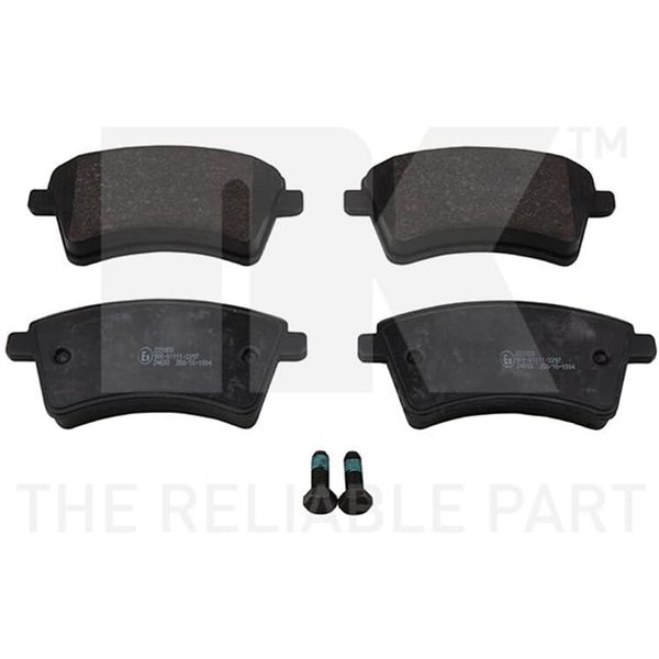 Nk BremsbeläGe Vorne Mercedes Citan Renault Kangoo Rapid-image