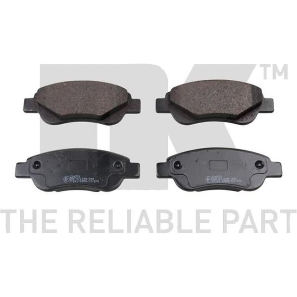 Nk BremsbeläGe Vorne Citroen C1 Peugeot 107 108 Toyota Aygo-image