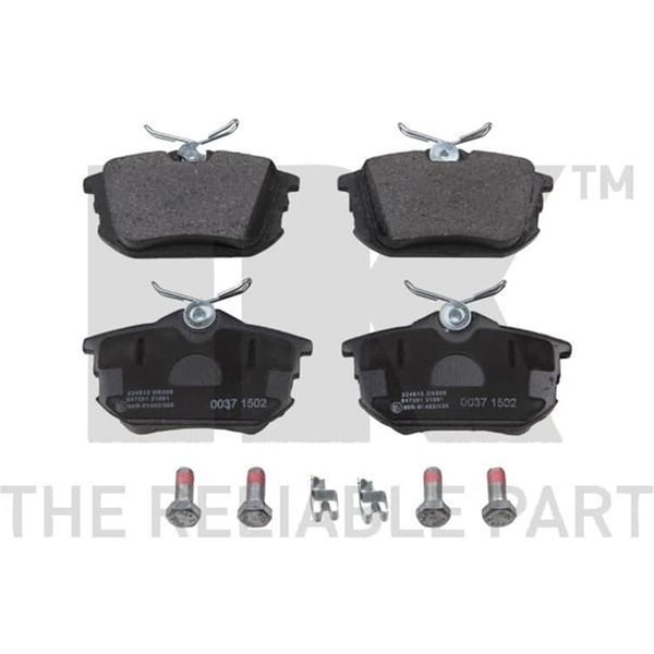 Nk BremsbeläGe Hinten Mitsubishi Proton Smart Volvo-image