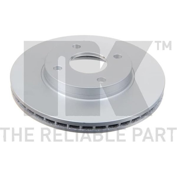 2 NK Bremsscheiben Vorne 258Mm Ford Courier Fiesta Focus Ka Fusion Mazda 2-image