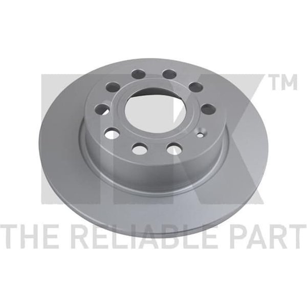 2 Nk Bremsscheiben Hinten 253Mm Audi A3 Seat Leon Skoda Yeti Vw Beetle Golf-image