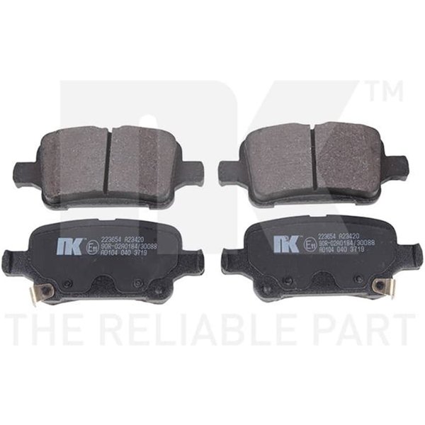 NK BremsbeläGe Hinten Opel Ampera-E Astra Insignia-image