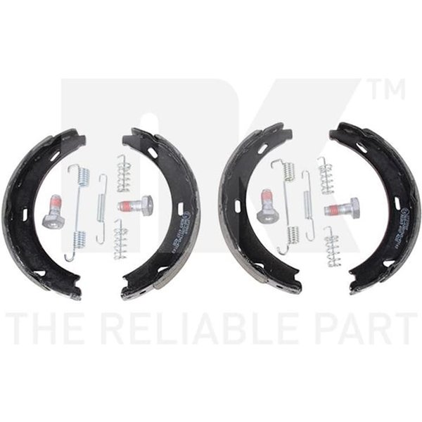 Nk Bremsbackensatz Hinten Chrysler Mercedes Porsche-image