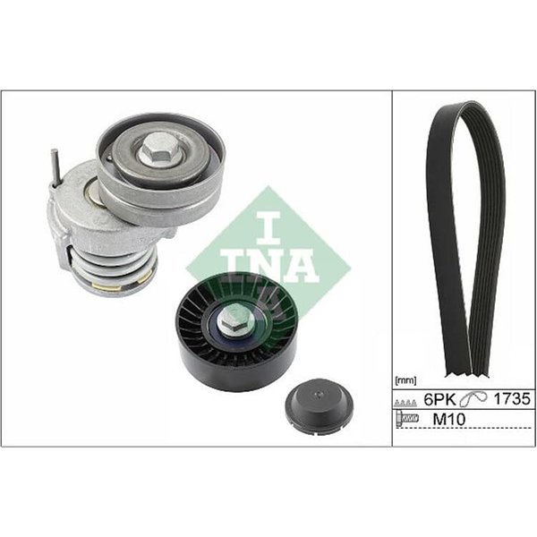 Ina Keilrippenriemensatz Audi Seat Skoda Vw 529050510-image