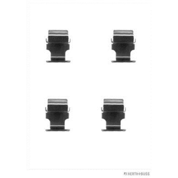 Jakoparts ZubehöRsatz FüR BremsbeläGe Hinten Chrysler Citroen Dodge Jeep Mitsubishi Peugeot-image