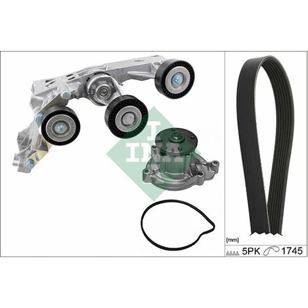 Ina Wasserpumpe Mercedes A-Klasse W169 B-Klasse W245 529014830-image