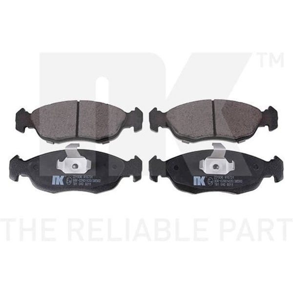 Nk BremsbeläGe Vorne Citroen Saxo Xsara Peugeot 106 205 306-image