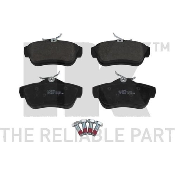 Nk BremsbeläGe Hinten Citroen Fiat Peugeot Toyota-image