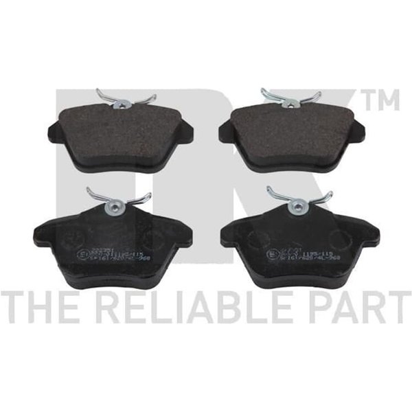 Nk BremsbeläGe Hinten Alfa Romeo 156 164 166 Lancia Kappa-image