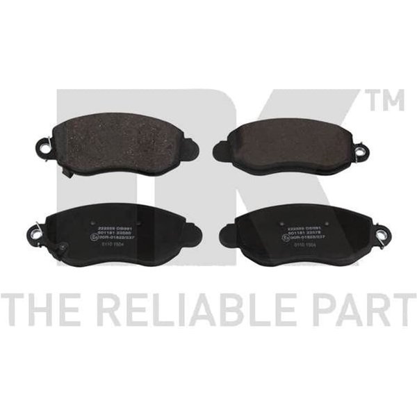 Nk BremsbeläGe Vorne Ford Transit 2,0 2,3 2,4-image