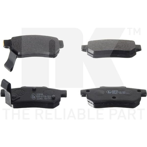 Nk BremsbeläGe Hinten Honda City Civic Jazz-image