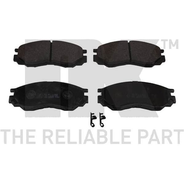 NK BremsbeläGe Vorne Mitsubishi Delica L L200 L400-image
