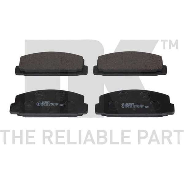NK BremsbeläGe Hinten Mazda 323 626-image