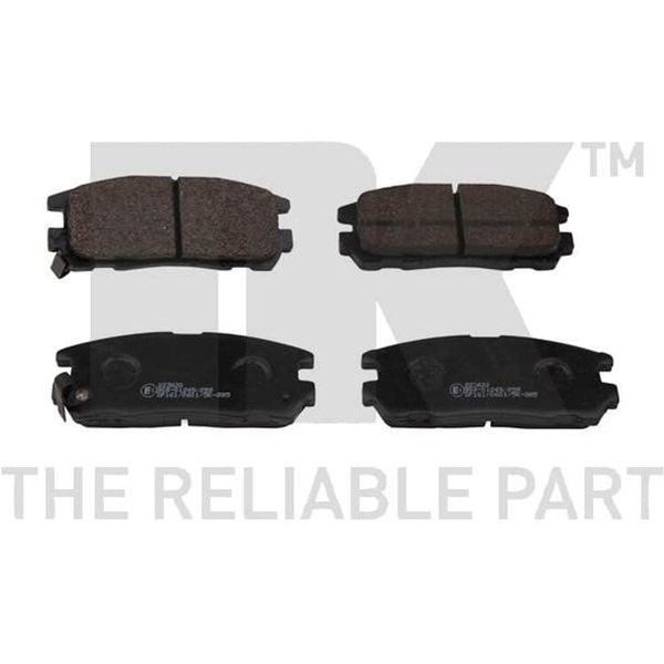 Nk BremsbeläGe Hinten Isuzu Trooper Opel Frontera Monterey-image