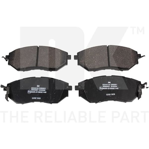 Nk BremsbeläGe Vorne Subaru Forester Legacy Outback Tribeca-image