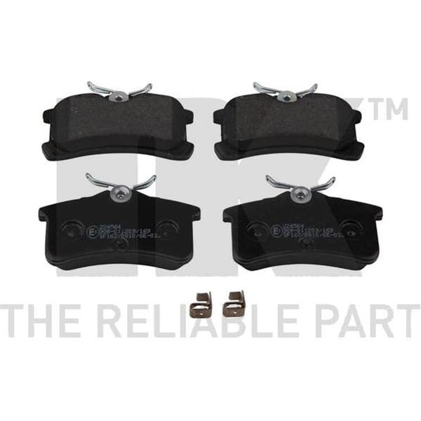 Nk BremsbeläGe Hinten Toyota Avensis Corolla-image