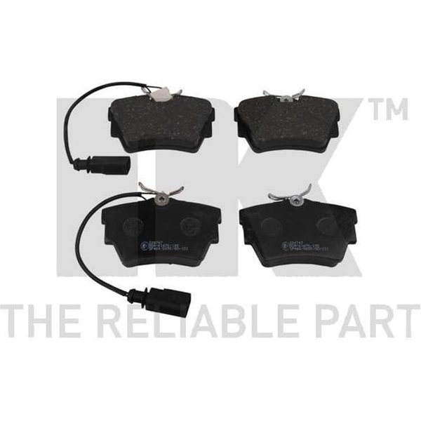 Nk BremsbeläGe Hinten Vw Transporter T3 T4 224747-image