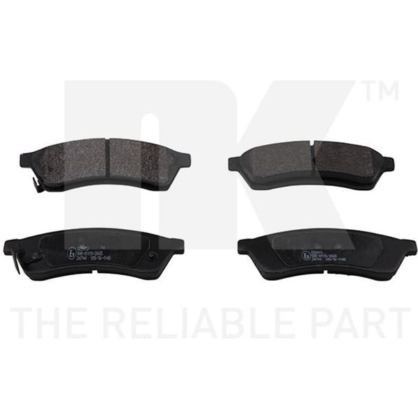 Nk BremsbeläGe Hinten Chevrolet Epica 2,0-image