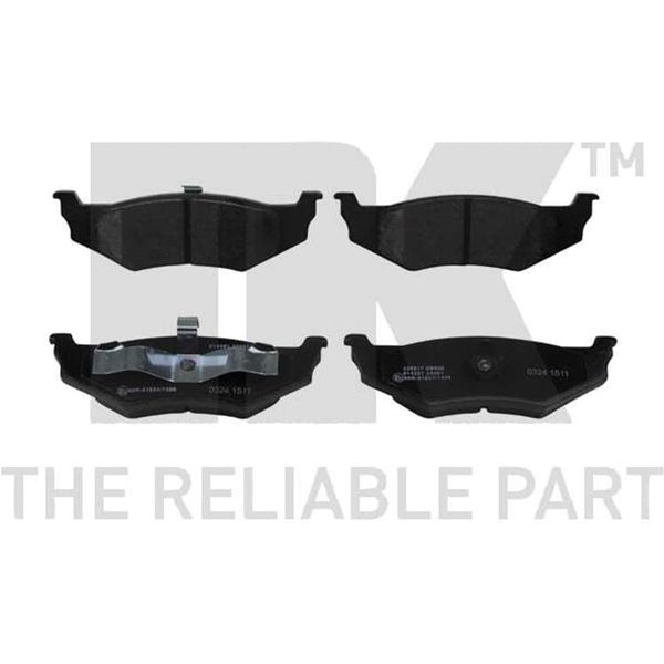 Nk BremsbeläGe Hinten Chrysler Concorde Pt Dodge Neon-image