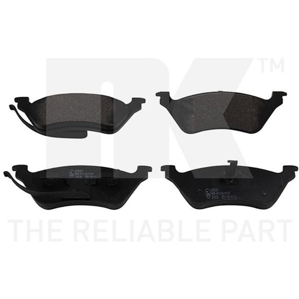 Nk BremsbeläGe Hinten Chrysler Voyager Dodge Caravan-image
