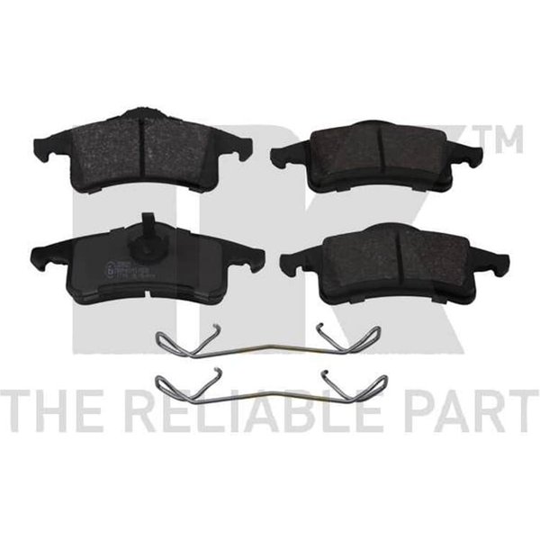 Nk BremsbeläGe Hinten Jeep Grand Cherokee 229323-image