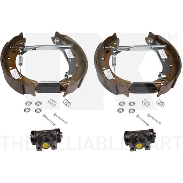 NK Bremsbackensatz Hinten Renault Clio Thalia Twingo-image