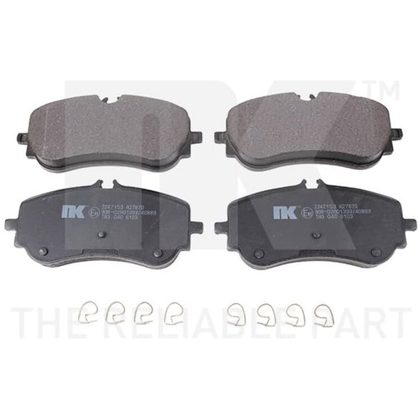 Nk BremsbeläGe Hinten Man Tge Vw Amarok Crafter Grand-image