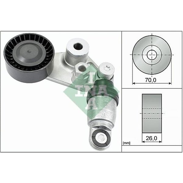 Ina Spannarm FüR Keilrippenriemen Ssangyong Actyon Kyron Rexton Rodius Stavic-image