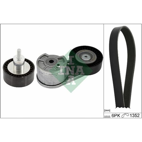 INA Keilrippenriemensatz Ford Tourneo V362 Transit V362-image