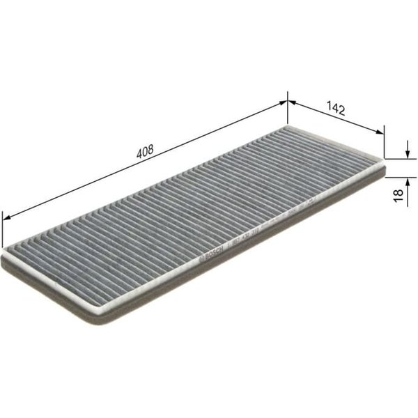 Bosch Aktivkohle-Innenraumfilter Opel Astra Calibra Combo Corsa Tigra-image