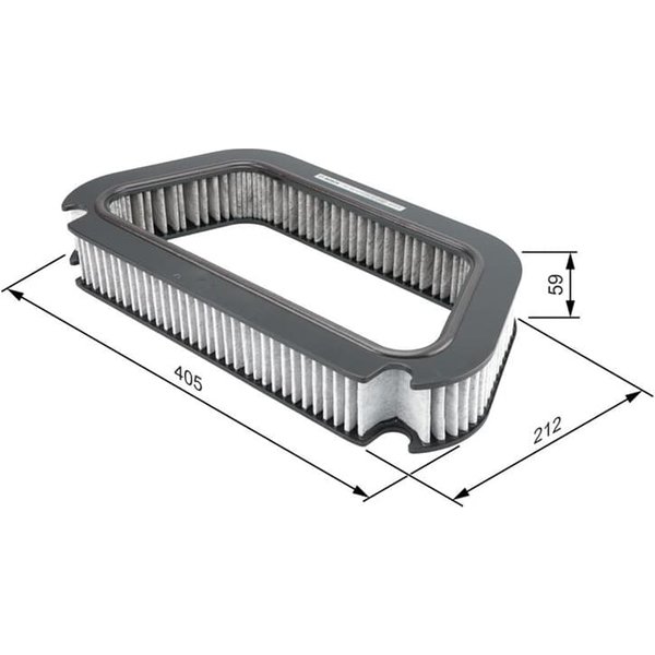 Bosch Aktivkohle-Innenraumfilter Audi A8-image