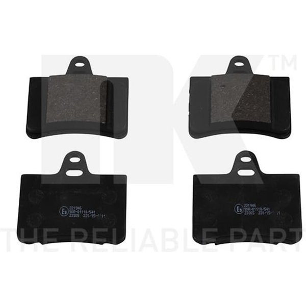Nk BremsbeläGe Hinten Citroen C5-image