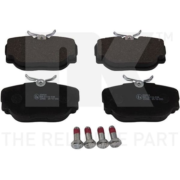 Nk BremsbeläGe Hinten Land Rover Discovery Range-image