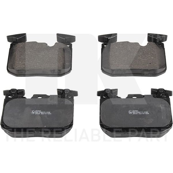 Nk BremsbeläGe Hinten Bmw 1Er 2Er 3Er 4Er-image