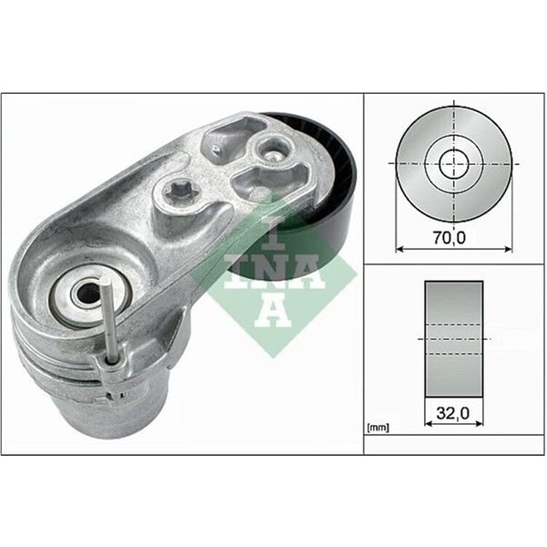 Ina Spannarm FüR Keilrippenriemen Bmw 1Er 2Er 3Er 4Er 5Er 6Er 7Er X3 X4 X5 X6 3,0-image