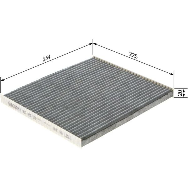 Bosch Aktivkohle-Innenraumfilter Hyundai Kia-image